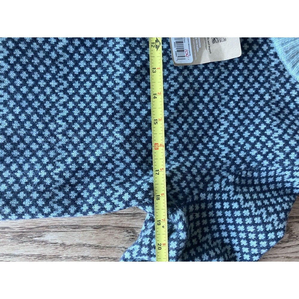 NEW Patagonia Women's Blue Recycled Wool Crewneck Sweater Blue Size Small - Picture 6 of 6